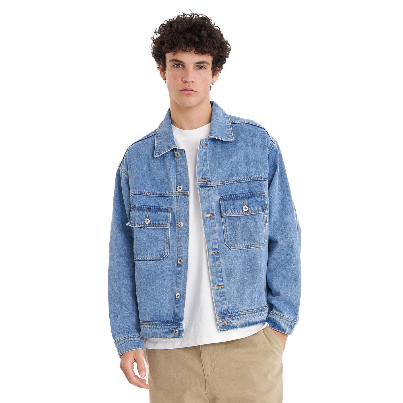 Huffer Denim Jacket